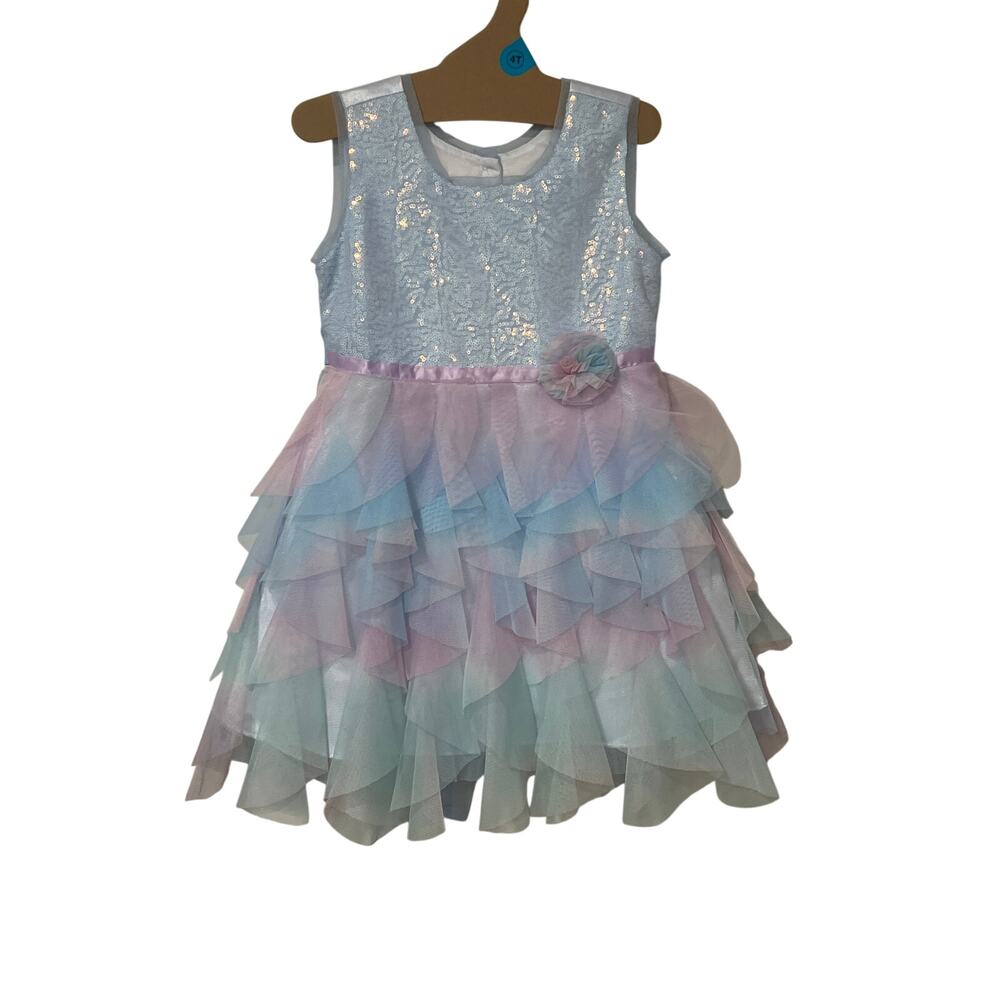 Jona Michelle, Girls, Dress, Purple, Pink, Size 4T, NB89 - Picture 1 of 4